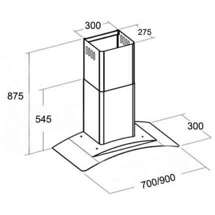 hut mui kinh cong kocher k 8970 bep eu thiet bi bep chau au