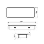 ke guong kinh hafele 49580237 49580238 49580244 49580243 12