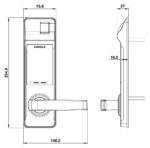 khoa dien tu hafele el7700 tcs 91205583 91205584 3