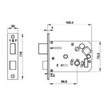 khoa dien tu hafele el7800 tcs 91205763 5