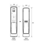 khoa dien tu hafele el9500 tcs 91205353 91205315 2