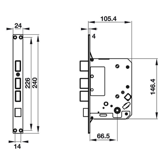 khoa dien tu hafele el9500 tcs 91205353 91205315 3