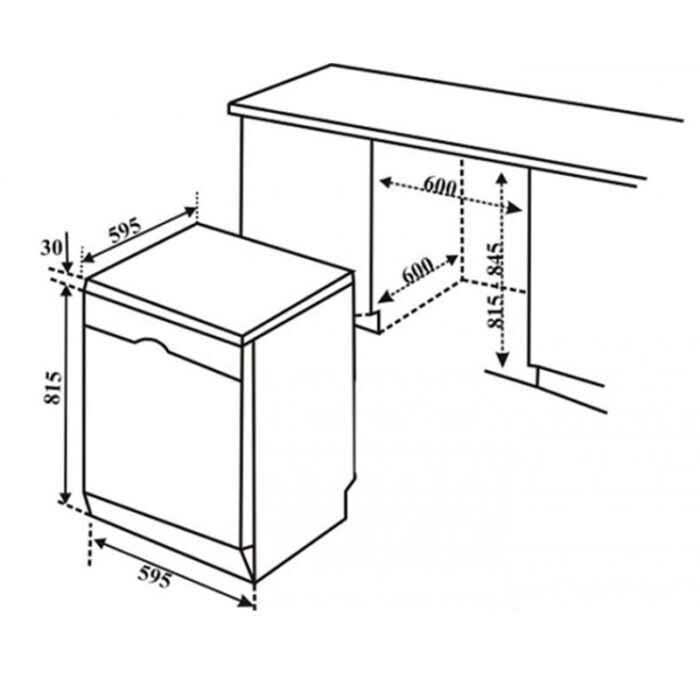 kich thuoc lap dat may rua bat doc lap bosch sms46gi01p serie 4