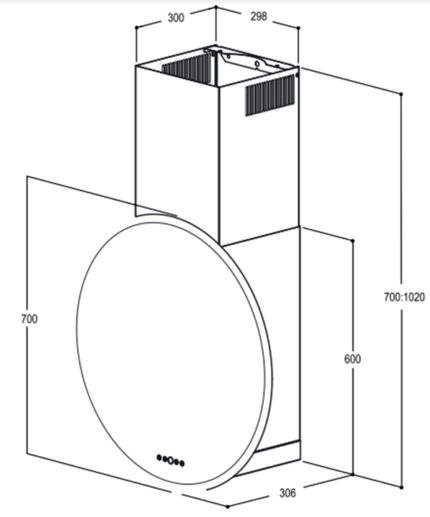 kich thuoc may hut mui bauer klass moon