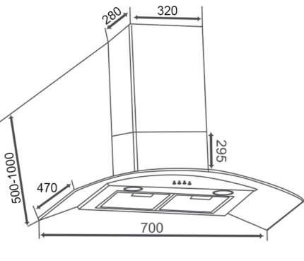 kich thuoc may hut mui canzy cz mlh870 70cm kinh cong