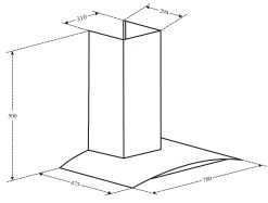 kich thuoc may hut mui canzy cz tb70 70cm kinh cong
