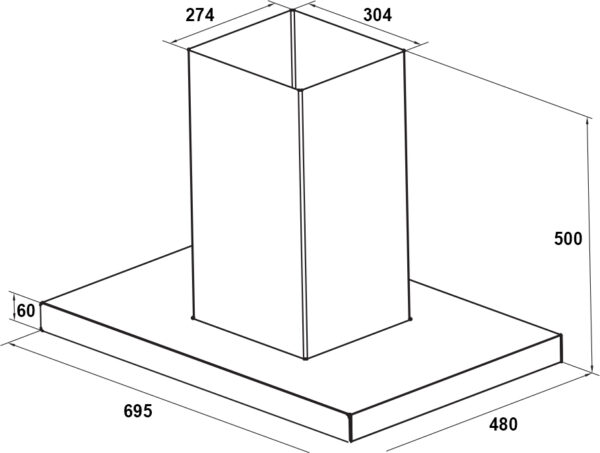 kich thuoc may hut mui canzy cz vt70 70cm chu t