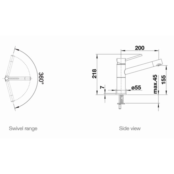 kich thuoc voi rua bat blanco alta anthracite rut day