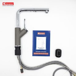 linh kien voi rua bat rut day konox artan grey