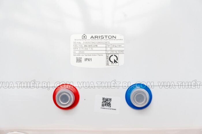 mat day binh nong lanh ariston andris2 an2 r 15 30 lit vuong gian tiep 1