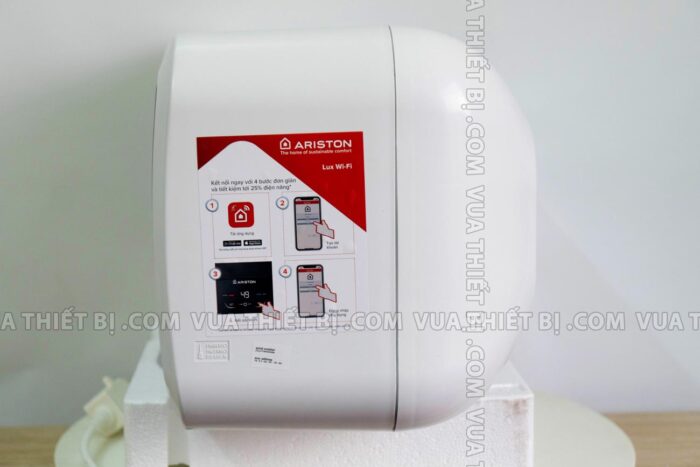 mat suon binh nong lanh ariston sl2 lux d wifi 20 30 lit