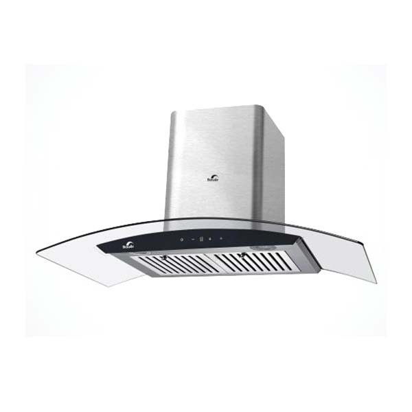 may hut mui bauer bc 70eco 70cm kinh cong