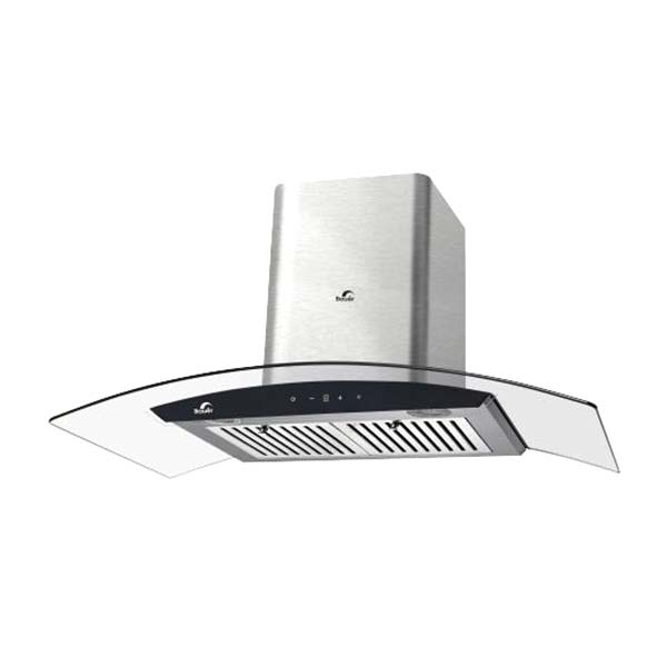 may hut mui bauer bc 90eco 90cm kinh cong