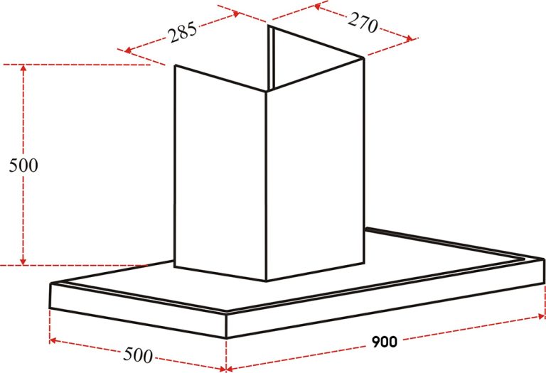 may hut mui canzy cz b09 pro max 90cm chu t