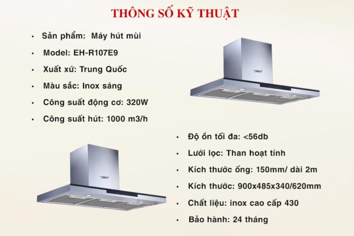 may hut mui chefs eh r107e9 90cm chu t 5