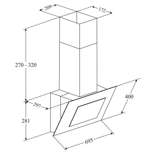 may hut mui faster fs 3608b 70 nha bep sco tong kho nha bep hang dau viet nam