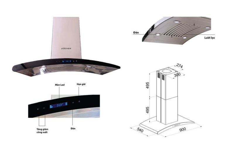 may hut mui kocher cxw 188crv 70cm90cm chu t 1