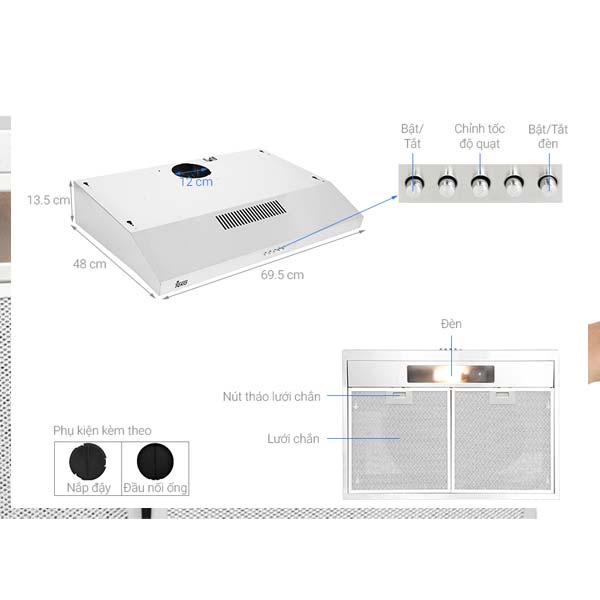 may hut mui teka cla 72koos 2