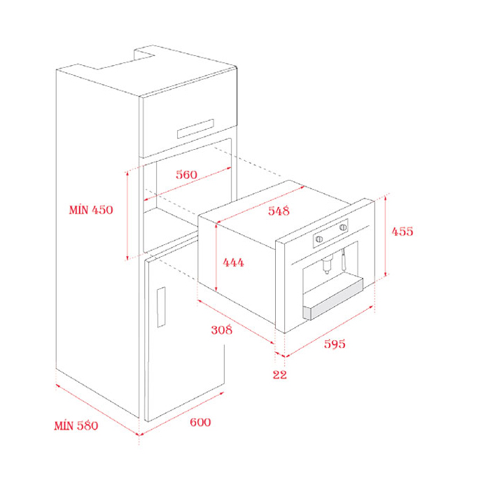may pha ca phe teka clc 835 mc 2