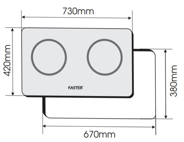 mua bep tu faster fs 742g tang bo noi chao cao cap 5 mon kocher lubeck tri gia 4550000vnd gia tot nhat chi co tai hsnvn