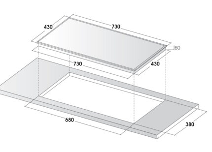 mua bep tu kocher dib4 888 gia tot nhat chi co tai hsn viet nam
