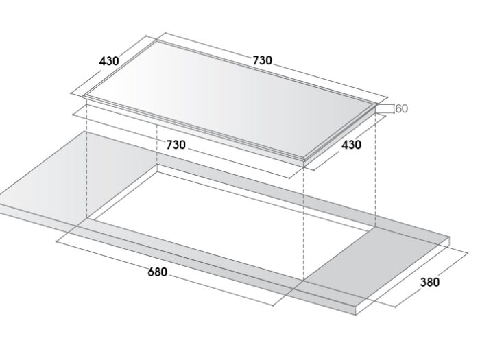 mua bep tu kocher dib4 888 gia tot nhat chi co tai hsn viet nam