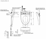 nap bon cau toto tcf24410aaa w14 rua dien tu washlet c5