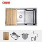 phu kien chau rua bat inox konox kn7644su