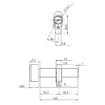 ruot khoa cua hafele 65mm 48956252 2