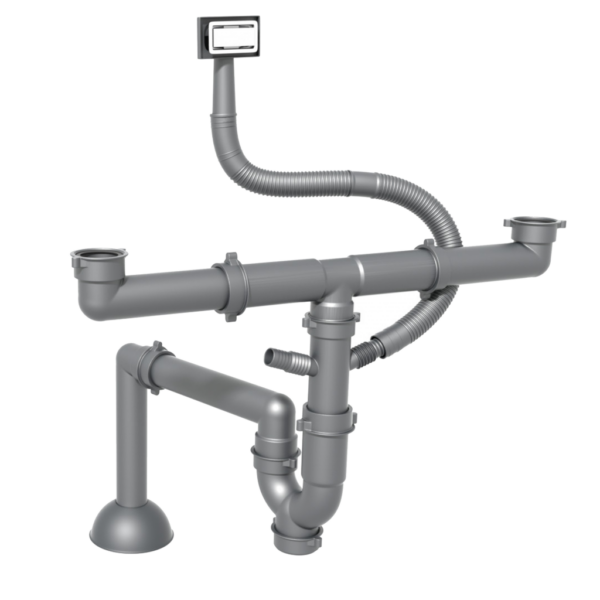 Xi phông chậu rửa bát KONOX PD02 1.5 inch