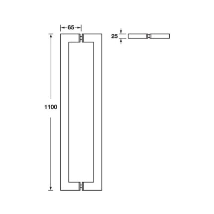 tay nam cua hafele 400mm 1100mm 49968038 49968039 3