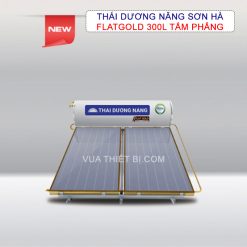 Thái dương năng SƠN HÀ FGP300 Flat Gold 300 lít tấm phẳng chịu áp