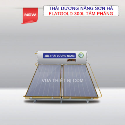 Thái dương năng SƠN HÀ FGP300 Flat Gold 300 lít tấm phẳng chịu áp