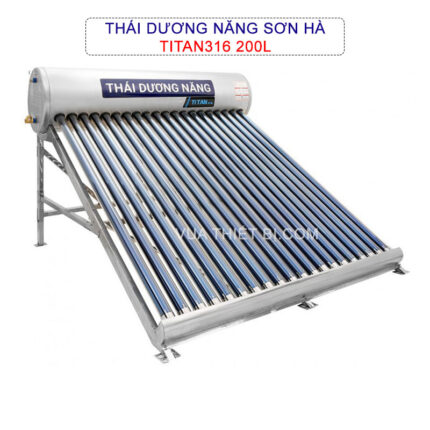 Thái dương năng SƠN HÀ Titan 316 200 lít F58 - 18 ống dầu
