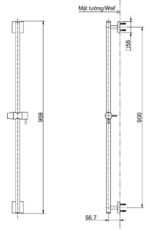 thanh truot sen tam toto tbw02011b 2