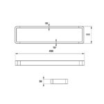thanh vat khan haafele 450mm 600mm 49580235 49580236 11