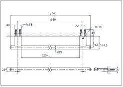 thanh vat khan tay toto tx701arr 2