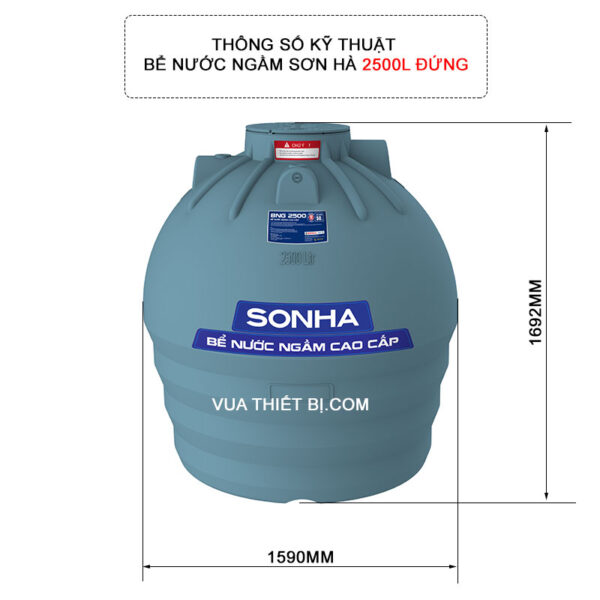 thong so chi tiet be nuoc ngam son ha 2500l dung