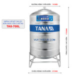 thong so ky thuat bon inox tan a 8 ta8 700d
