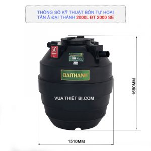 Thông số kỹ thuật Bồn-tự-hoại-Tân-Á-Đại-Thành-2000L-Đứng