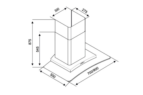 thong so ky thuat may hut mui k 228t