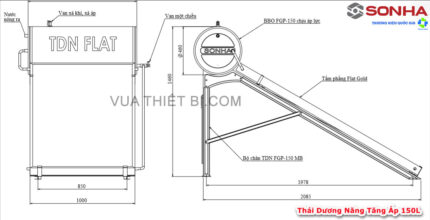 thong so ky thuat thai duong nang son ha flatgold 150l