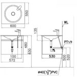 tu dat chau rua mat lavabo caesar eh151v treo tuong 2