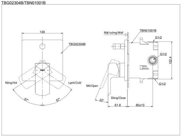 van gat gu toto tbg02304b tbn01001b sen am tuong