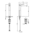 voi chau lavabo hafele anista 240 58902452 nong lanh co cao 2