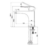 voi chau lavabo hafele kobe 100 58915030 nong lanh 2