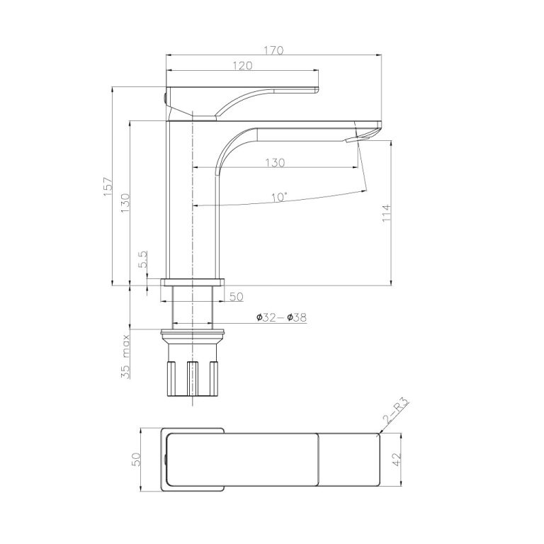voi chau lavabo hafele regal 110 49561120 nong lanh 2