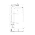 voi chau lavabo hafele regal 250 49561121 nong lanh co cao 2