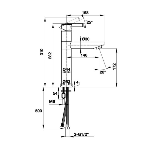 voi chau lavabo hafele roots 170 49561144 nong lanh co cao 2