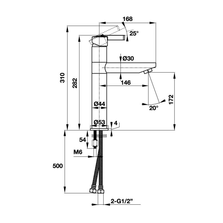 voi chau lavabo hafele roots 170 49561144 nong lanh co cao 2